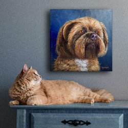 My beloved Leo by Dog Portraits, , 
