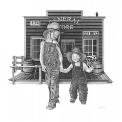 Admiration by Nostalgia Art, Rural, Western