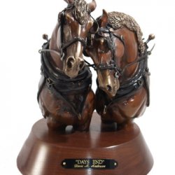 Days End- Sorrel Patina by , Horses, Western