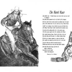 Barrel Racer by Equine, Horses, Western