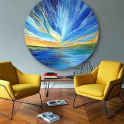 A moment suspended in tim by Big Sky, Contemporary, Landscape
