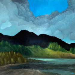 Capilano Lake by Abstract, Lakes and Rivers, Landscape