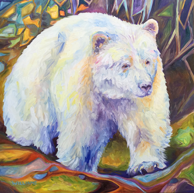 Bear Paintings - Diane Williams