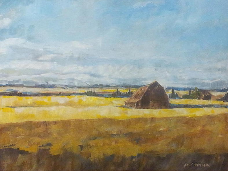 Landscape Paintings Holly Dyrland Alberta Artist